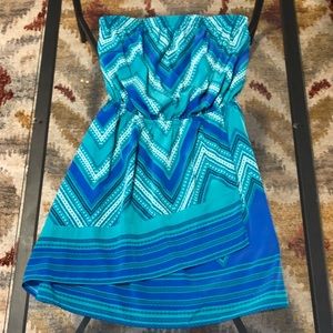 Multi patterned dress